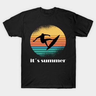 Surfing girl is the best windsurfing T-Shirt